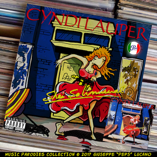 Cartoon: Cyndi Lauper - She So Unusual (medium) by Peps tagged cyndi,lauper,she,so,unusual