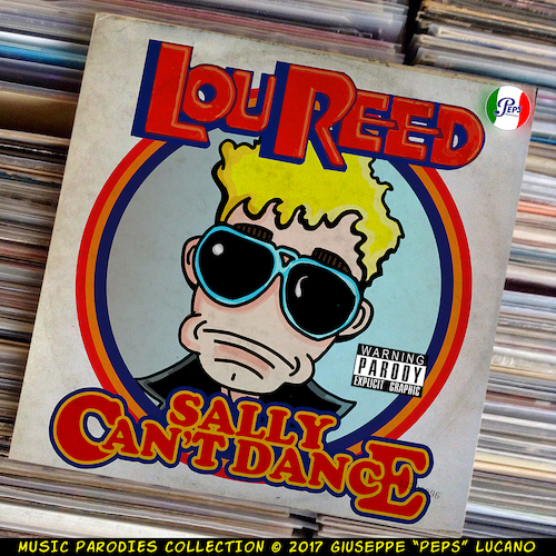 Cartoon: Lou Reed - Sally Cant Dance (medium) by Peps tagged lou,reed,sally,cant,dance