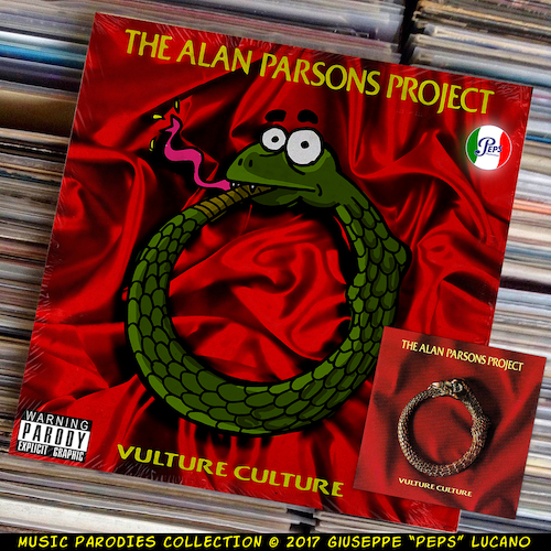 Cartoon: The Alan Parson Project (medium) by Peps tagged the,alan,parson,project,vulture,culture