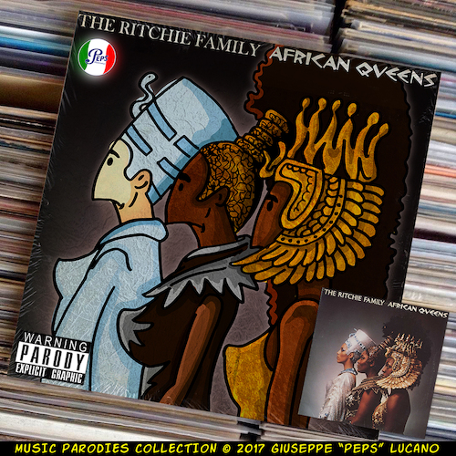 Cartoon: The Ritchie Family - African Que (medium) by Peps tagged the,ritchie,family,african,queens