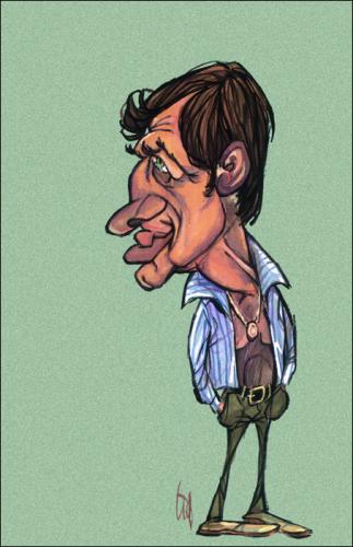 Cartoon: Movie Caricatures 16 (medium) by Stef 1931-1995 tagged movie,caricature