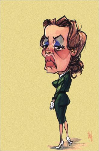 Cartoon: Movie Caricatures 19 (medium) by Stef 1931-1995 tagged movie,caricature