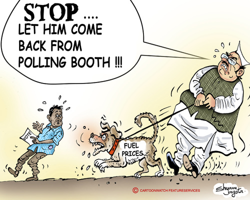 my work By shyamjagota | Politics Cartoon | TOONPOOL