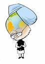 Cartoon: carricature Dr.Manmohan singh (small) by shyamjagota tagged indian cartoonist shyam jagota