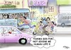 Cartoon: indian traffic (small) by shyamjagota tagged indian,cartoonist,shyam,jagota