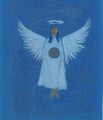 Cartoon: Angel (medium) by Zlatko Iv tagged bible