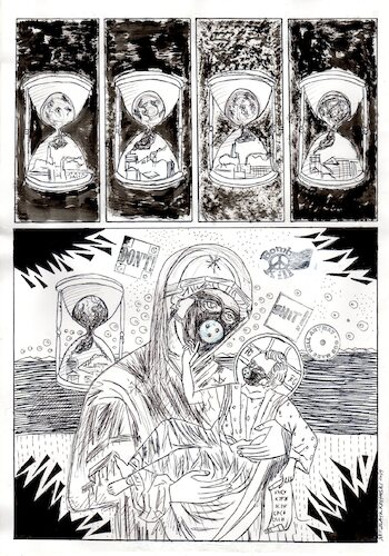 Cartoon: Apocalipse (medium) by Zlatko Iv tagged world