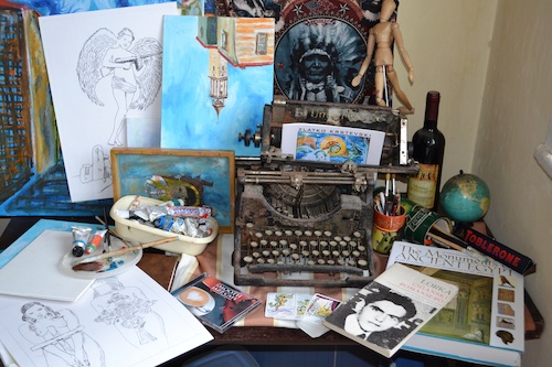 Cartoon: Atomic (medium) by Zlatko Iv tagged atomic,haos,collector,kunst,kunstwerk,underwood,old,retro,poster