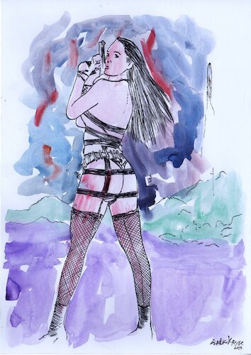Cartoon: Bond 007 (medium) by Zlatko Iv tagged bond,liebe,fetih,sport,danke,baby,erotic,security
