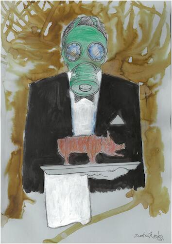 Cartoon: Ostern (medium) by Zlatko Iv tagged circus,business,climate,ecology,blitz,danke,sterne,love,gastronomy,kunst,clima,red,pink,hertz,mask
