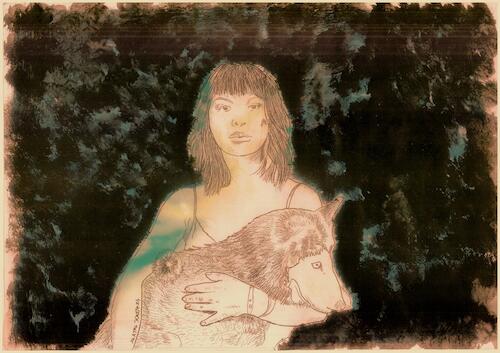 Cartoon: Dog Hertz (medium) by Zlatko Iv tagged animal,freedom,love,lucky,fly,dame,collector,life