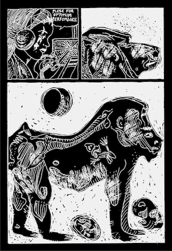 Cartoon: Egregor18 (medium) by Zlatko Iv tagged feminism,gender,kunst,circus,love,danke,special,selfie,facebook,instagram,tarot,carte