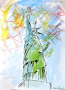 Cartoon: America (small) by Zlatko Iv tagged america,werk,turm,vernichten,zeichen,kunst,kultur