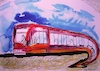 Cartoon: Bus (small) by Zlatko Iv tagged bus,auto,vogel,flucht,tehnik,entlang
