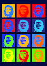 Cartoon: Che Warhol (small) by Zlatko Iv tagged kunst