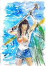 Cartoon: Eros Tanatos (small) by Zlatko Iv tagged arbeiter,hand,liebe,fitness,samba,music,kultur,kunst