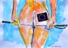 Cartoon: Euro (small) by Zlatko Iv tagged europa,sattel,liebe,kleid,nude,fasching,balkan