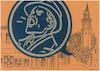 Cartoon: Halo (small) by Zlatko Iv tagged kultur,corona,lockdown,demo,randale,nazi,linke