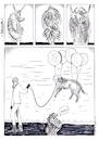 Cartoon: herr Julia (small) by Zlatko Iv tagged puffy,dog,love,street,animal,frends