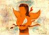 Cartoon: Hertz (small) by Zlatko Iv tagged liberationday,hertz,danke,neu,peace,love,amici,fairy