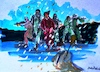 Cartoon: Santa Claus -zeuge (small) by Zlatko Iv tagged klima,santaclause,snow