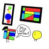 Cartoon: self portrait (small) by mfarmand tagged selfportrait,art,artists