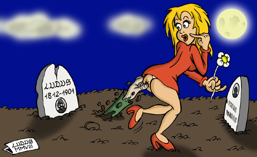 Cartoon: Zombie (medium) by Ludus tagged zombie