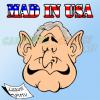 Cartoon: Mad in USA (small) by Ludus tagged bush