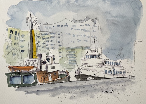 Schiff und Elphi Schiff und Elphi