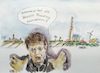 Cartoon: Niemand hat die Absicht.... (small) by Pralow tagged umweltschutz,fracking,trinkwasser,naturschutz,grundwasser,ausbeutung,erneuerbare,energie,fossile,energieträger,umweltminister,habeck,schleswig,holstein,bergrecht,förderquoten,energieversorgung