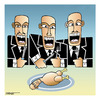 Cartoon: Dinner (small) by kifah tagged dinner