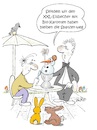 Cartoon: XXL-Eisbecher (small) by BuBE tagged cafe,eis,eisbecher,eiscafe,kaffee,restaurant,gasstätte,gartenlokal,karotten,bio