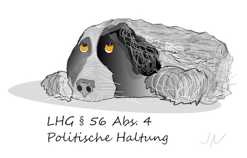 Cartoon: Hundehaltung (medium) by Jochen N tagged hund,hunde,hundehalter,haltung,tier,gesetz,haustier,herrchen,frauchen