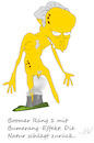 Cartoon: Bumerang (small) by Jochen N tagged boomer,rang,kernkraft,atom,akw,radioaktiv,klimawandel,klimakrise,umweltzerstörung,naturschutz,nachhaltigkeit,simpsons,burns,penis,nackt