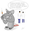 Cartoon: Labormaus (small) by Jochen N tagged impfung,impfen,impfstoff,impfzentrum,biontech,pfizer,moderna,spritze,maus,mäuse,labor,corona,covid,19,lockdown,virus,viren,tierversuch,tier,tierschutz,tierquäler