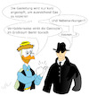 Cartoon: Nord Stream 2 (small) by Jochen N tagged daniel,düsentrieb,donald,duck,disney,geheimagent,pipeline,putin,nawalny,russland,gas,toxisch,gift,berlin,nebenwirkung,erfinder,kopie