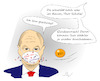 Cartoon: Olaf Scholz (small) by Jochen N tagged wahl,wahlen,bundestagswahl,wahlkampf,kanzlerkandidat,kanzler,bundeskanzler,spd,fiu,razzia,geldwäsche,finanzministerium,schutz,maske,corona,viren,last