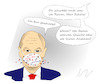 Cartoon: Olaf Scholz (small) by Jochen N tagged wahl,wahlen,bundestagswahl,wahlkampf,kanzlerkandidat,kanzler,bundeskanzler,spd,geldwäsche,finanzministerium,schutz,maske,corona,viren,laschet,gesicht,ansehen