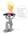 Cartoon: Sympathieträger (small) by Jochen N tagged cdu,korruption,lobbyismus,laschet,löbel,nüßlein,bundestagswahl,wahl,maskenaffäre,maske,vertrauen,sympathie,kopf,hinrichtung,blut,wunde,tragen,heben,ekel,schön,monster