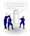 Cartoon: Uhr umstellen (small) by Jochen N tagged uhr,umstellen,umstellung,sommerzeit,winterzeit,zeit,zeitumstellung,stunde,standuhr,polizei,einsatz,pistole,schießen,schuss,waffe,drohung,bedrohung,drohen,polizeibehörde,behörde,halbkreis,kreis,drehen