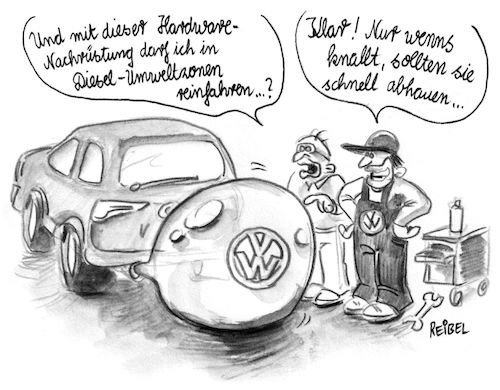 Diesel Nachrustung By Reibel Nature Cartoon Toonpool