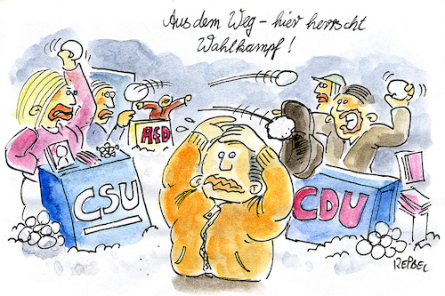 Cartoon: wahlkampf (medium) by REIBEL tagged parteien,wahl,wahlkampf,wähler,bürgerbeteiligung,schneeballschlacht,parteien,wahl,wahlkampf,wähler,bürgerbeteiligung,schneeballschlacht