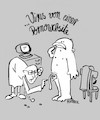 Cartoon: Computervirus (small) by REIBEL tagged computer,virus,infekt,porno,website,xxx,arzt,diagnose