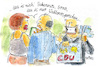 Cartoon: Fake News (small) by REIBEL tagged fake,news,wahl,wahlkampf,wahlversprechen