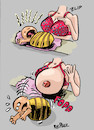 Cartoon: Fütterung (small) by REIBEL tagged baby,stillen,brust,bh,schwangerschaft,mutter,milch