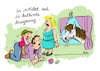 Cartoon: Monokulturen (small) by REIBEL tagged kultur,aneignung,gender,pferd,kind,culture,problem,ethik