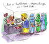 Cartoon: Paartherapie (small) by REIBEL tagged psychologie,therapie,paar,beratung,stelle,amt,einzel,sitzung,gruppe,bürokratie,vorurteil