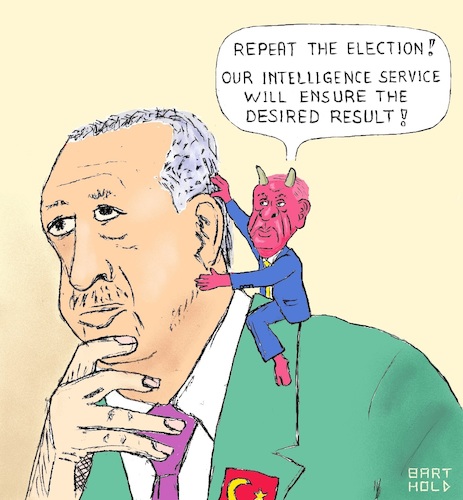 Cartoon: Bahceli MHP Devilish Whisperer (medium) by Barthold tagged turkey,local,elections,2019,electoral,district,istanbul,election,rerun,recep,tayyip,erdogan,devlett,bahceli,mhp,whisperer,secret,service,mit,chp,ekrem,imamoglu,akp,binali,yildirim