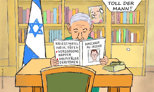 Bibi lernt von Assad Bibi lernt von Assad