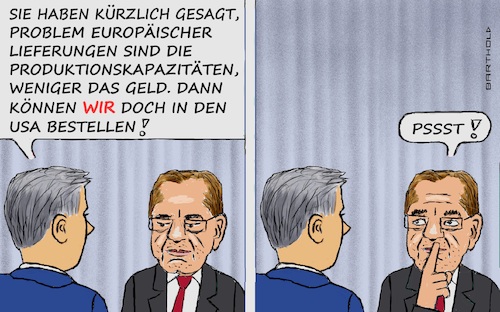 Da hat er was gesagt . . . Da hat er was gesagt . . .